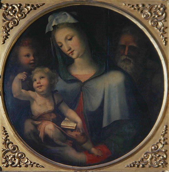 La Sainte Famille avec le jeune Saint Jean-Baptiste, c.1518 - Domenico Beccafumi