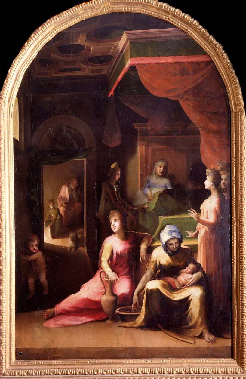 La naissance de la Vierge - Domenico Beccafumi