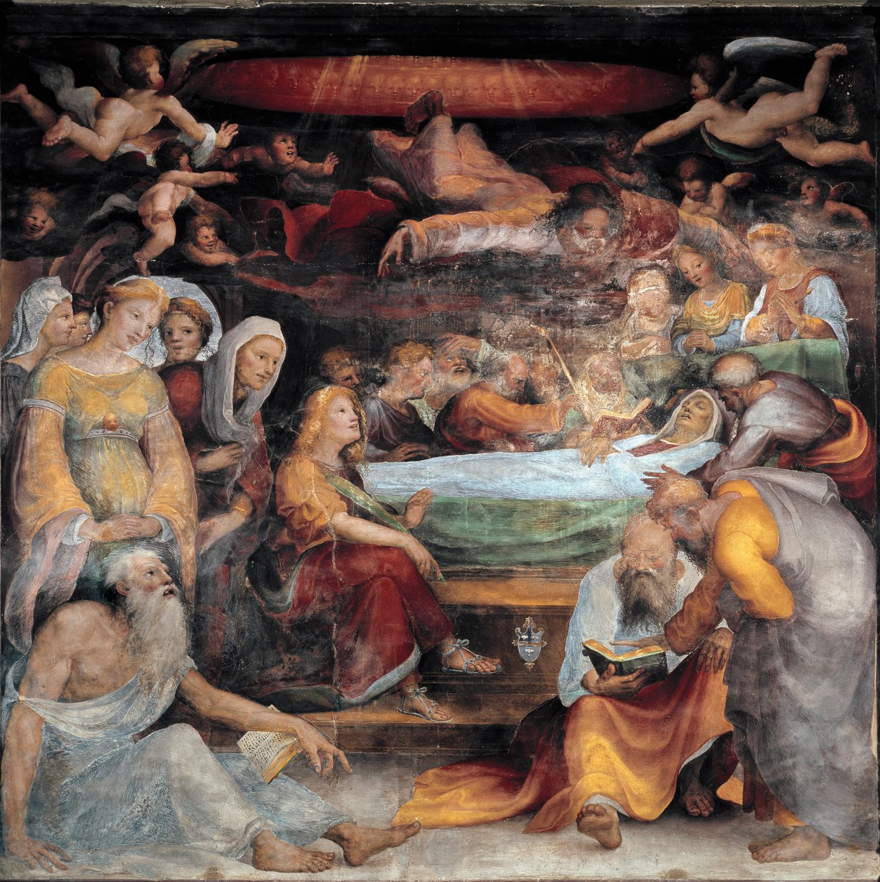 La mort de la Vierge - Domenico Beccafumi