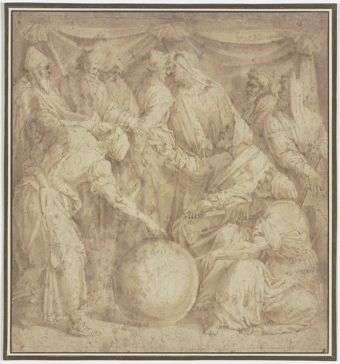 Dix philosophes réunis autour d