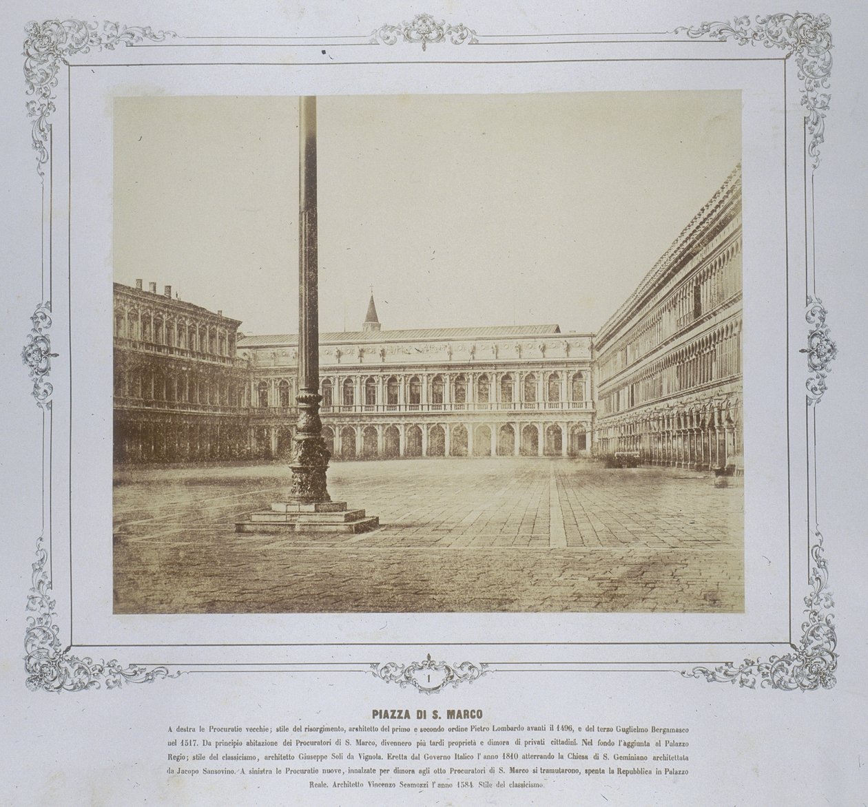 Piazza San Marco, c.1855 - Domenico Bresolin
