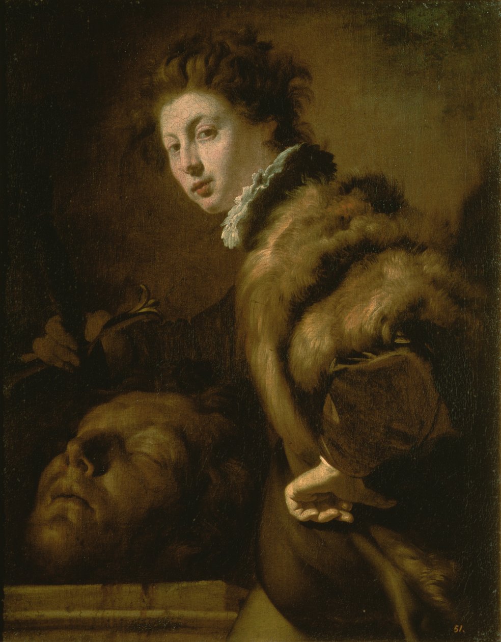 David avec la tête de Goliath - Domenico Fetti or Feti