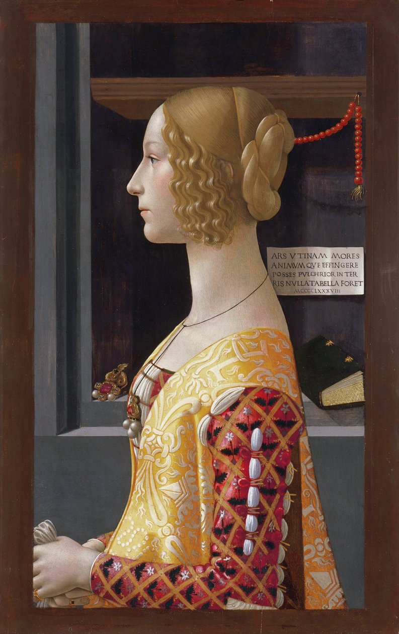 Portrait de Giovanna Tornabuoni - Domenico Ghirlandaio