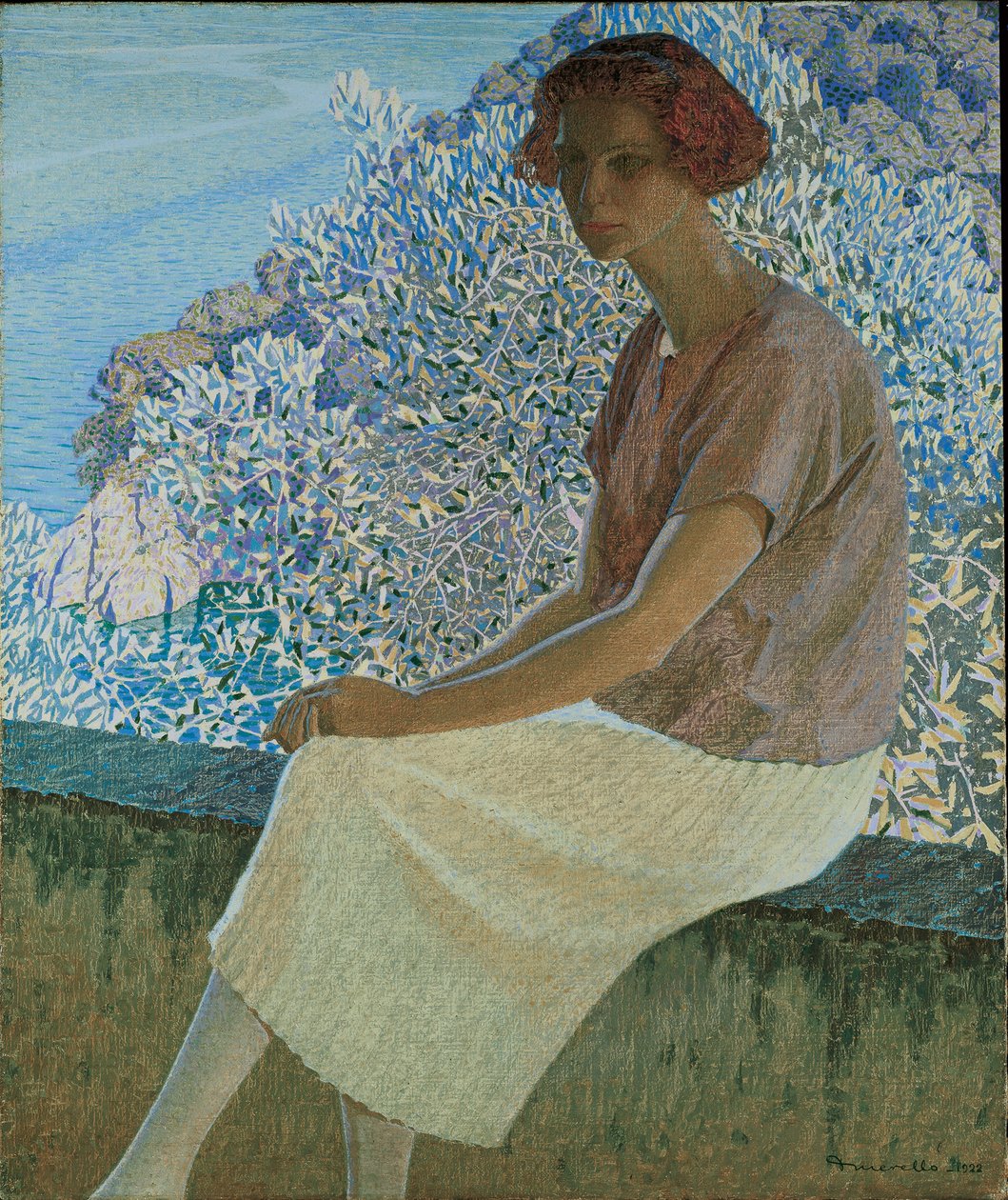 Calma argentea. Portrait d