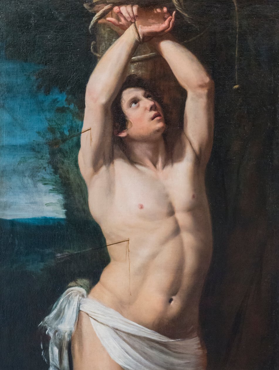 Saint Sébastien - Domenico Il Sarzana Fiasella