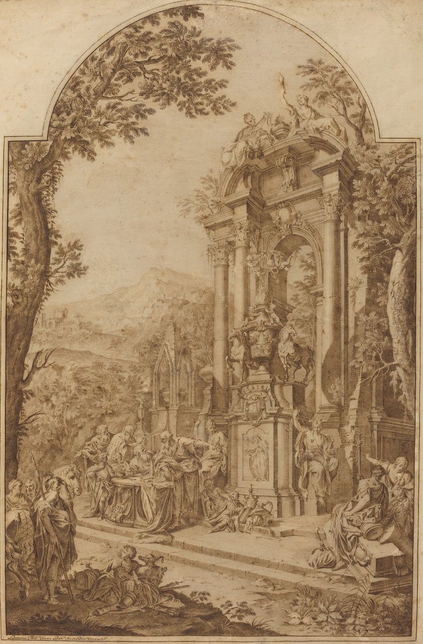 Monument à William Chancellor Cowper - Domenico Maria Fratta