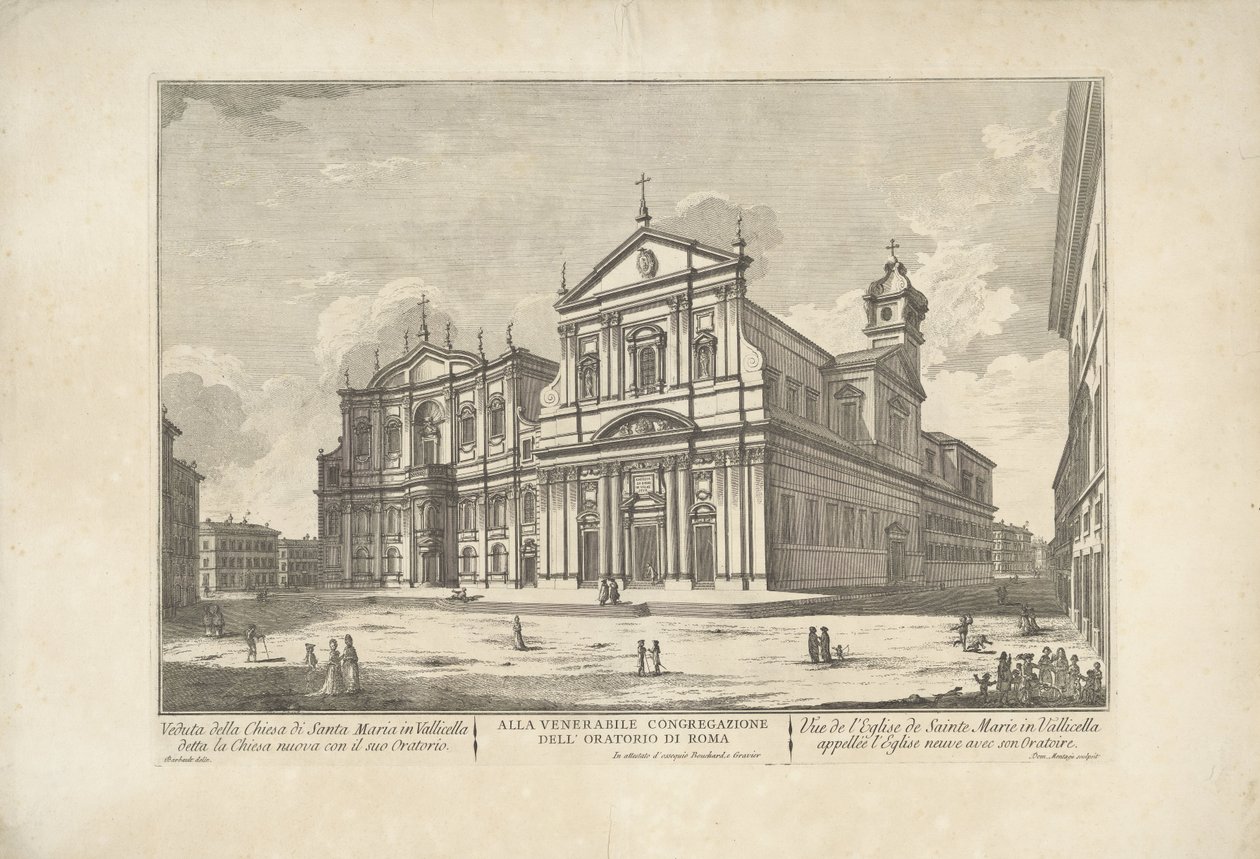 Chiesa Nuova à Rome - Domenico Montaigù