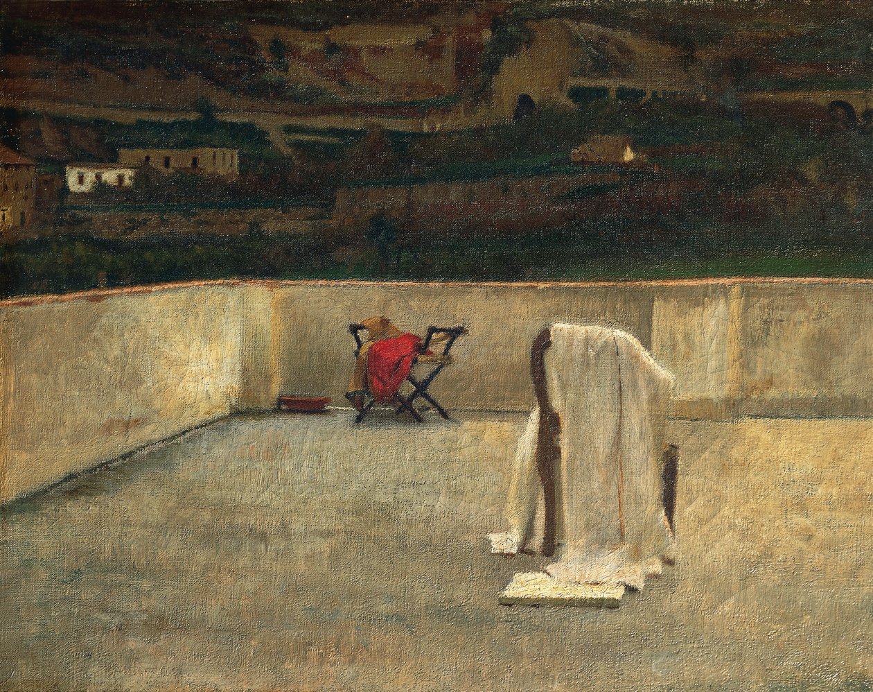 La terrasse, par Domenico Morelli - Domenico Morelli