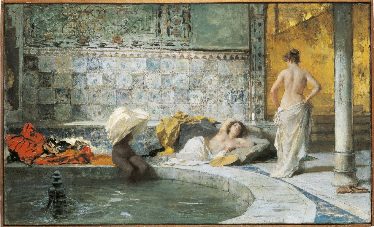 Le Bain turc - Domenico Morelli