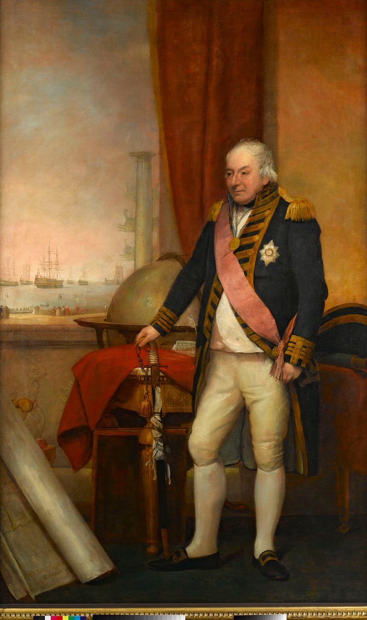 Vice-amiral Sir John Jervis - Domenico Pellegrini