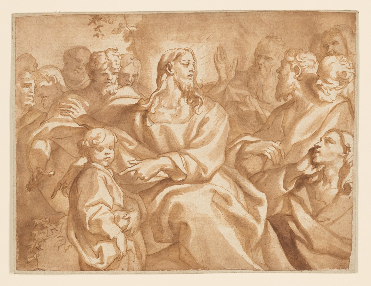 Laissez venir à moi les petits enfants - Domenico Piola