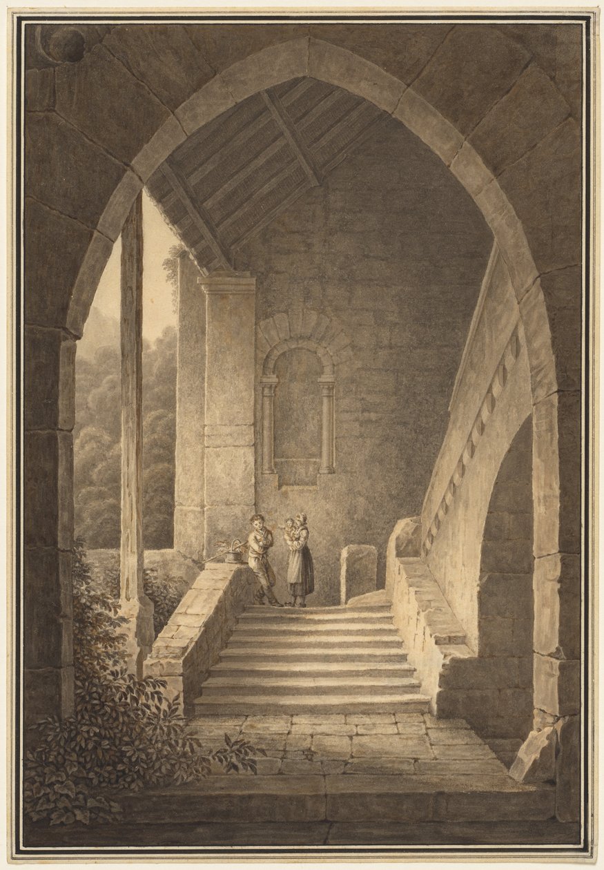 Escalier extérieur d