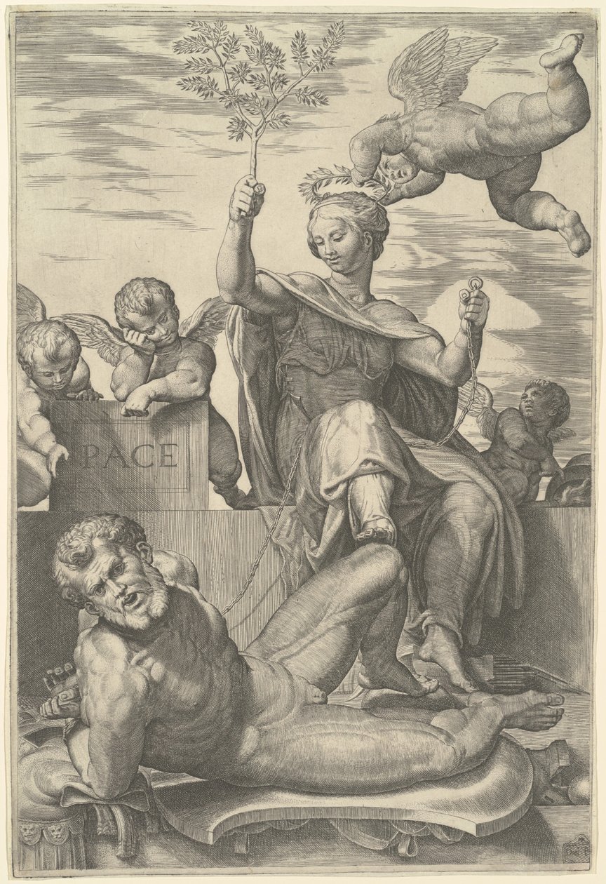 Allégorie de la Paix - Domenico Tibaldi