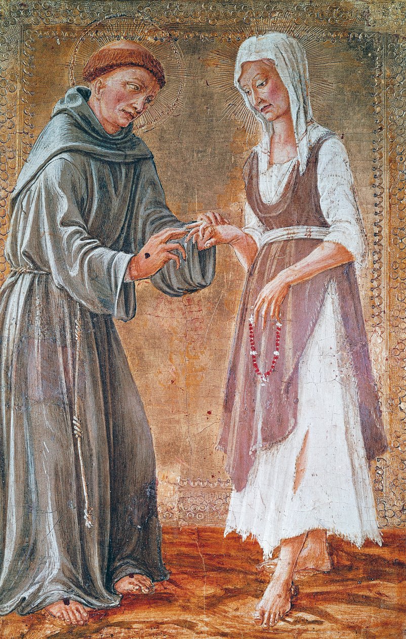 Saint François épouse la pauvreté - Domenico Veneziano