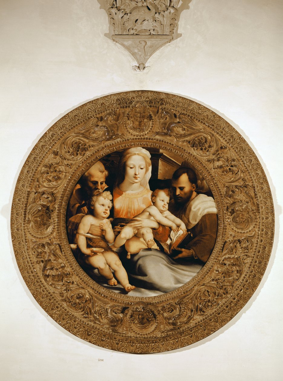 La Sainte Famille et Saint Jean-Baptiste - Domenico di Pace Beccafumi  