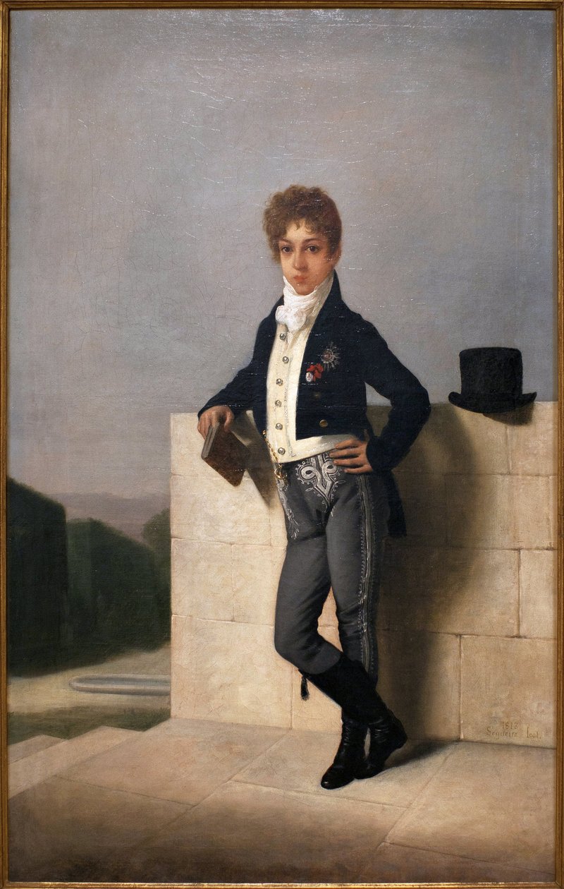 Portrait de Joao Pedro Quintella, comte de Farrobo (1801-1869) - Domingos Antonio de Sequeira