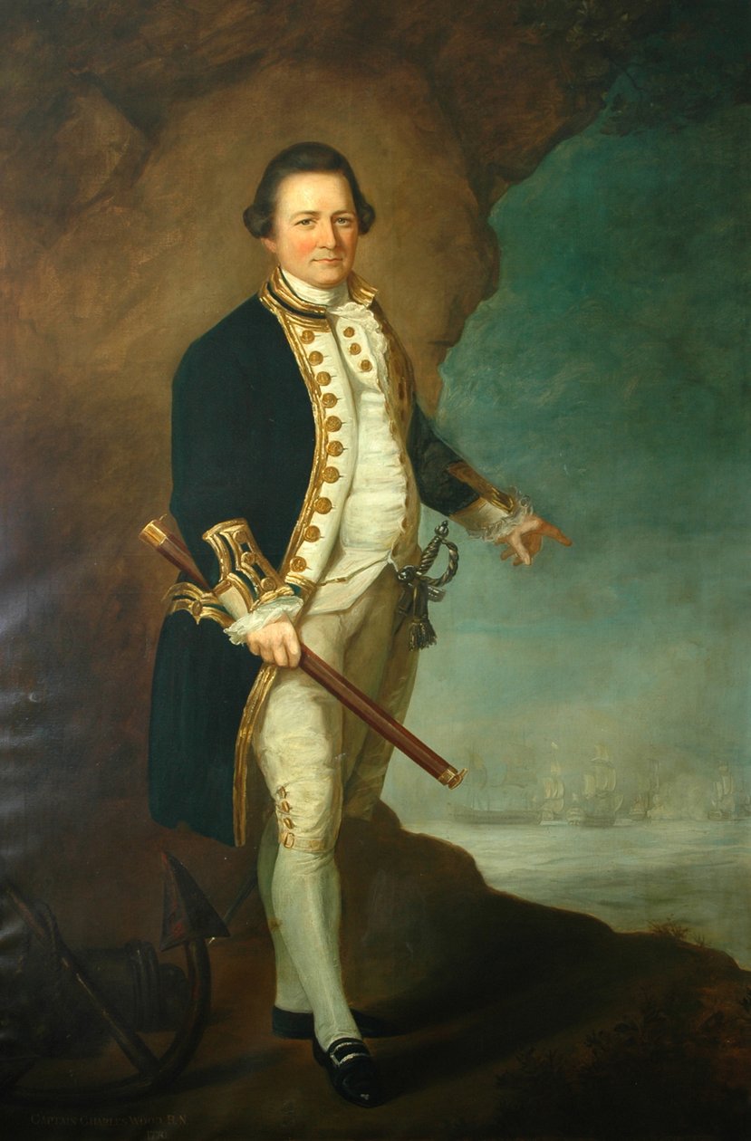 Capitaine Wood de Bolling Hall, 1770 - Dominic Serres