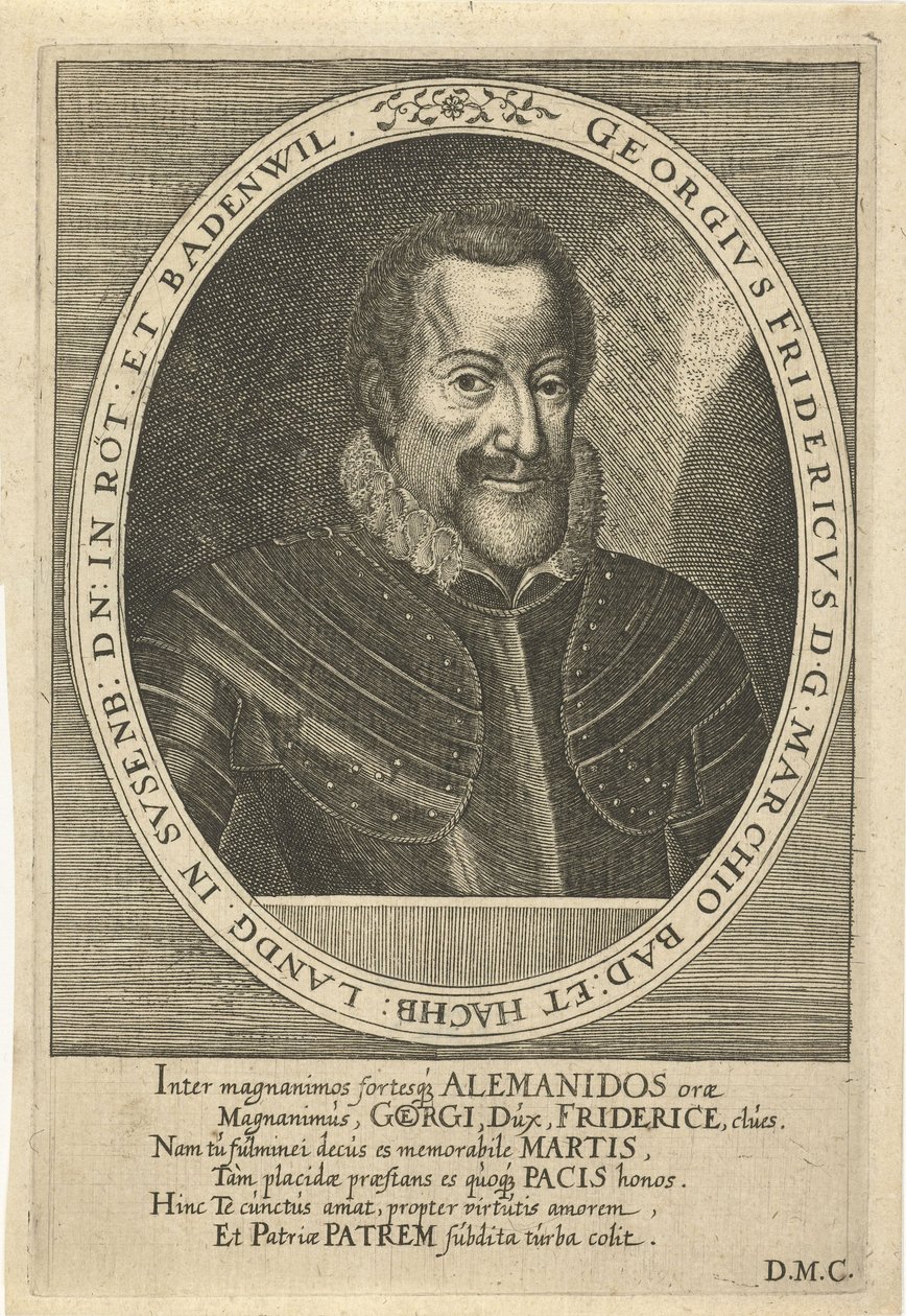 George Frédéric de Bade-Durlach 1573-1638, c. 1610 - Dominicus or Custodis Custos