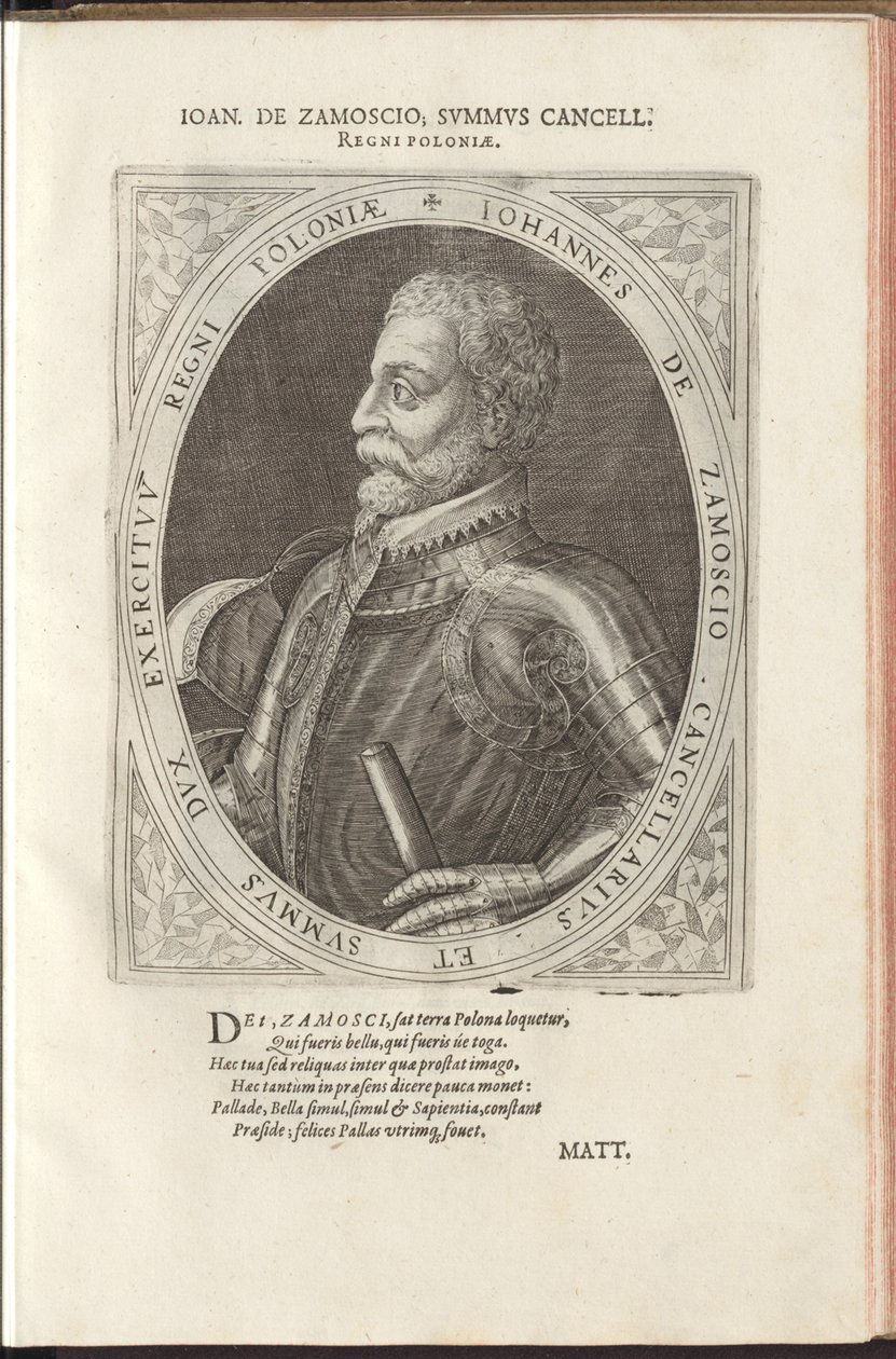 Hetman Jan Zamoyski - Dominicus or Custodis Custos