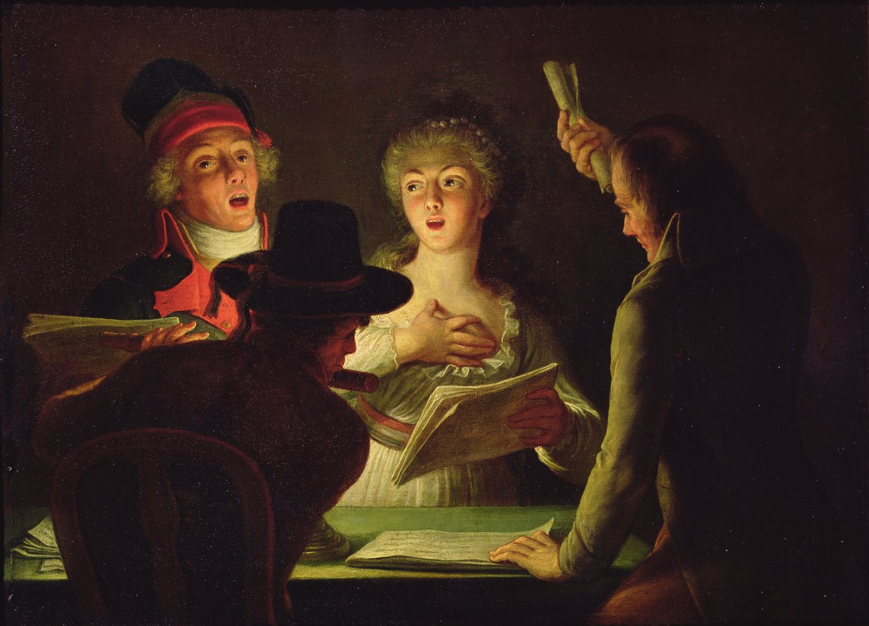 La Marseillaise ou, Les Chanteurs patriotiques, 1794 - Dominique Doncre