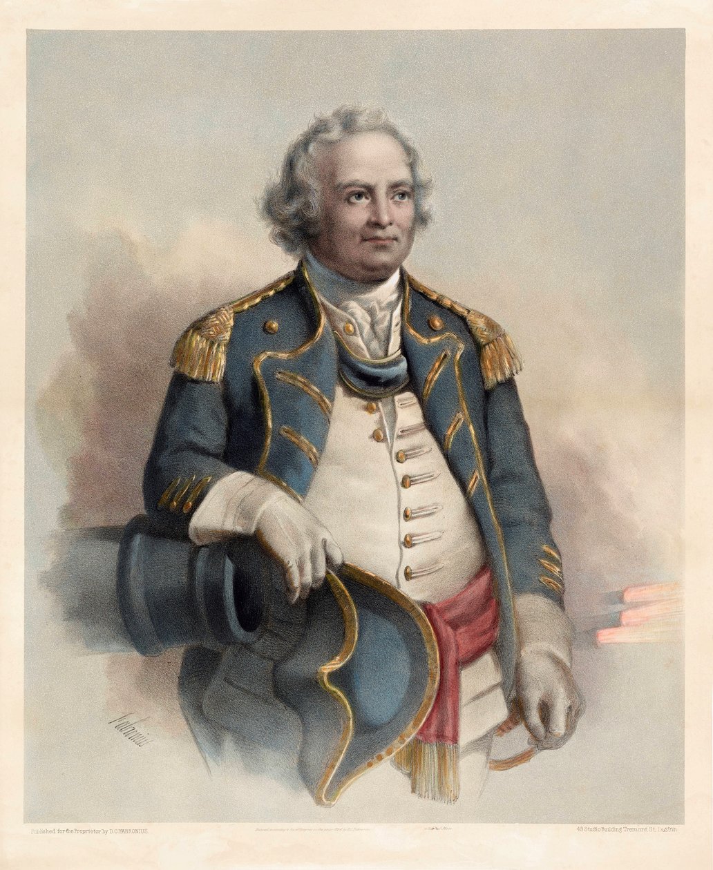 Major Général Israël Putnam, pub. 1864 - Dominique C. Fabronius