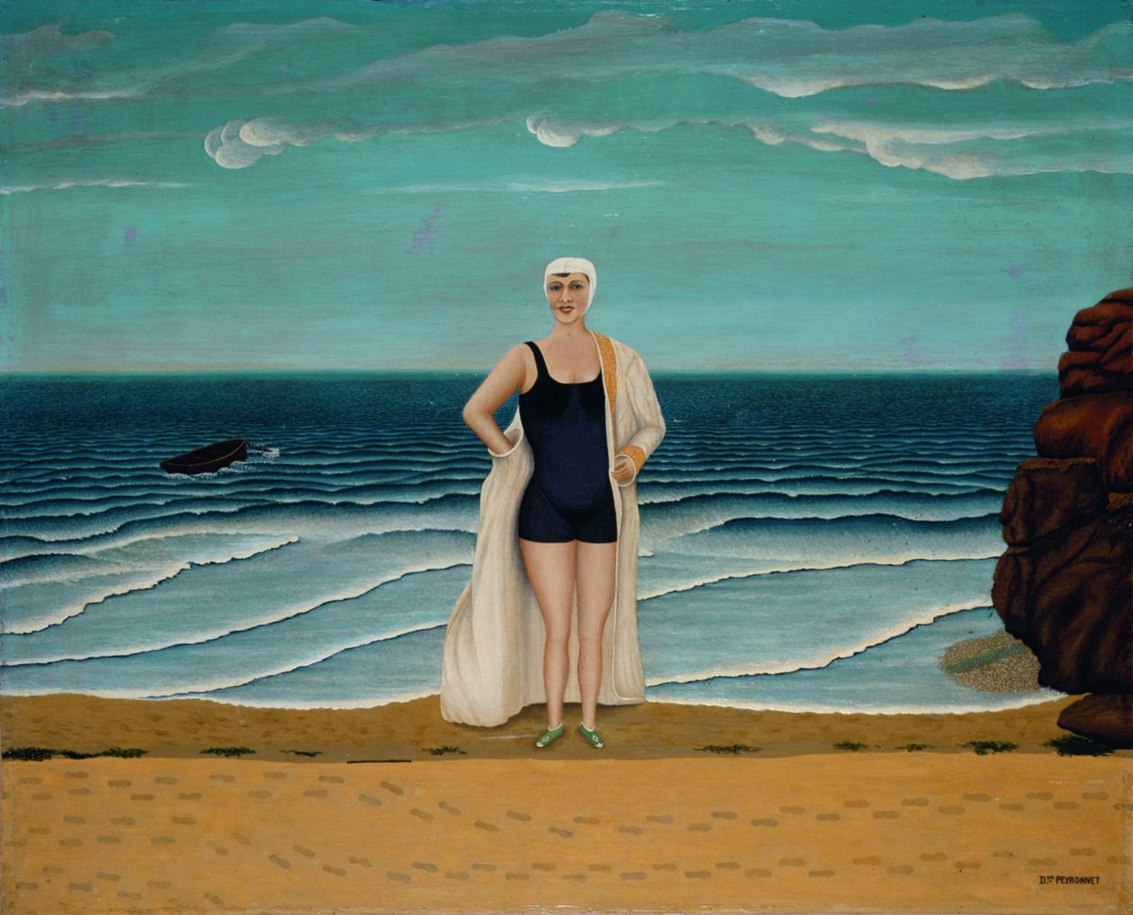 Les falaises et la mer, 1931 - Dominique Peyronnet