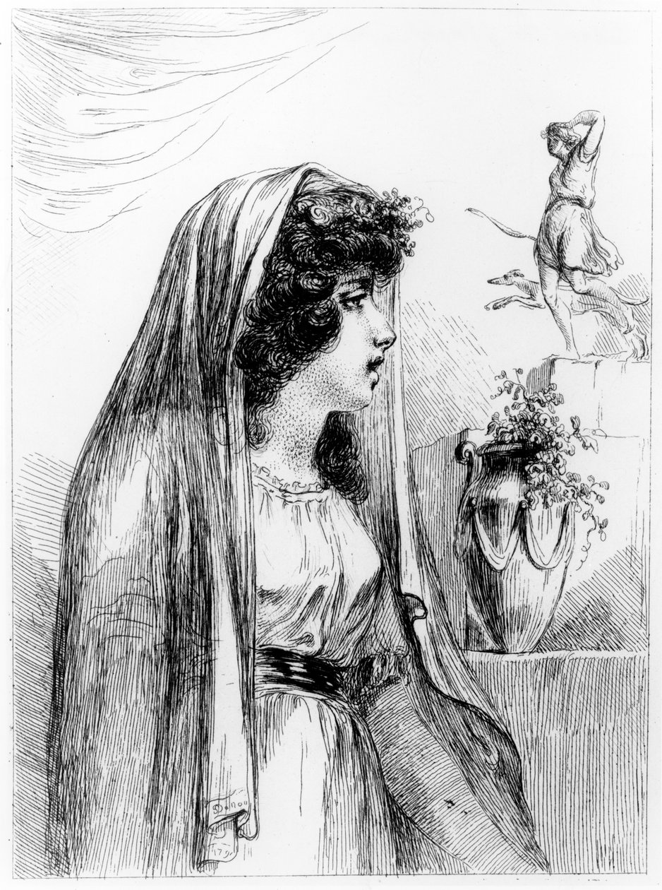 Lady Hamilton en Diane-Hécate, 1791 - Dominique Vivant Denon