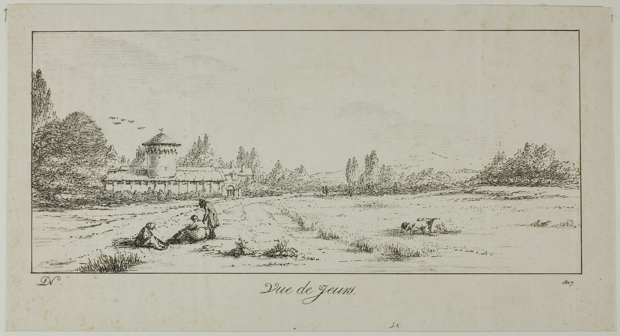 Vue de Jeurs - Dominique Vivant Denon