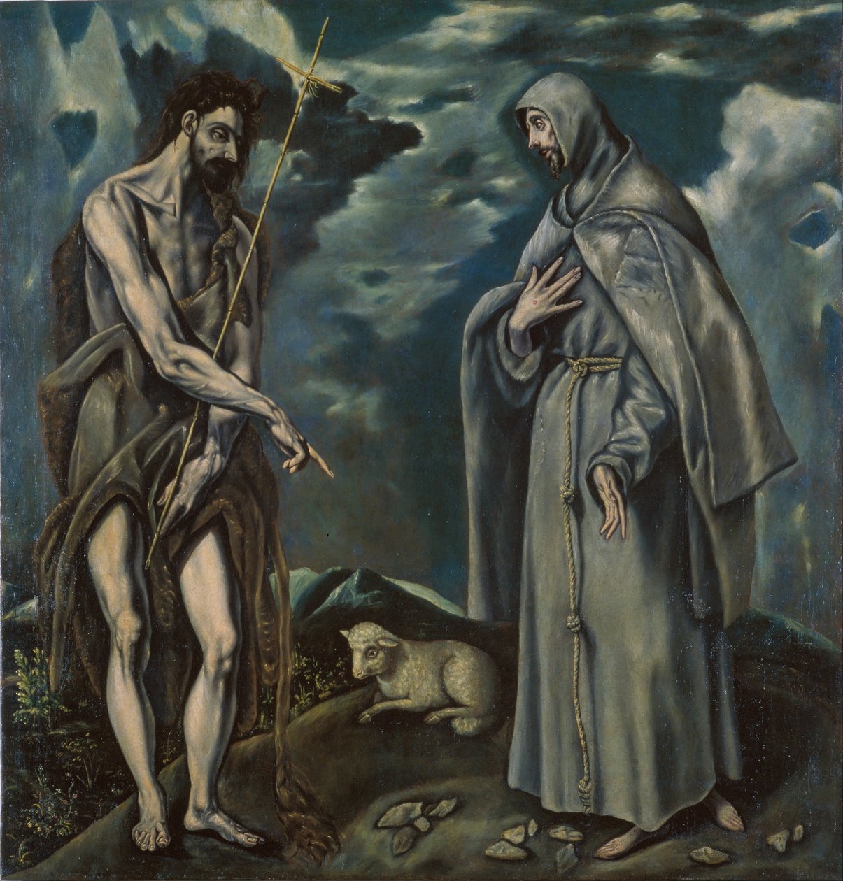 Saint Jean-Baptiste et Saint François d