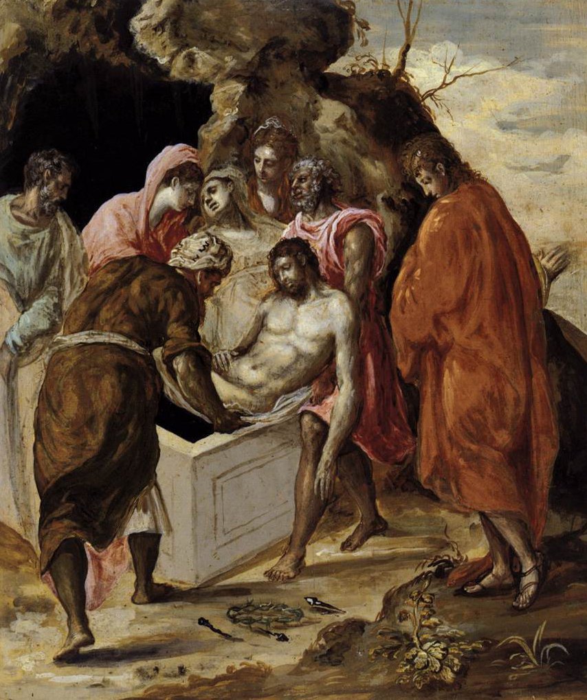 La Mise au tombeau du Christ - El Greco