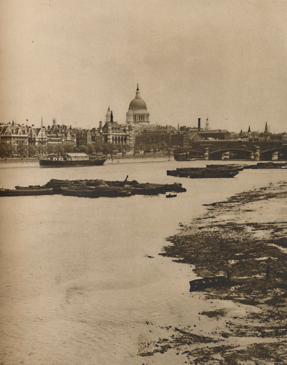 Embankment et Blackfriars depuis l