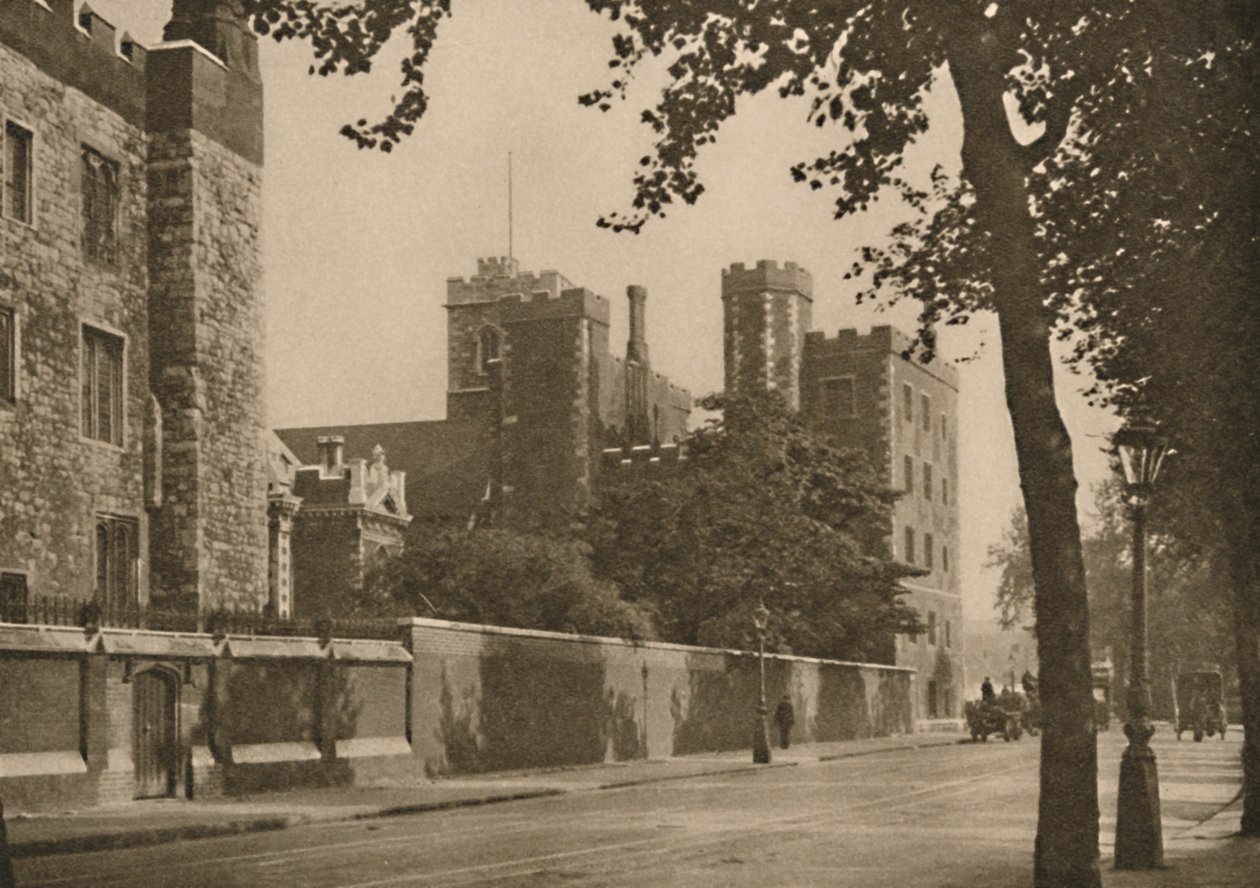 Palais de Lambeth, Résidence des Archevêques de Cantorbéry pendant sept siècles, vers 1935 - Donald McLeish