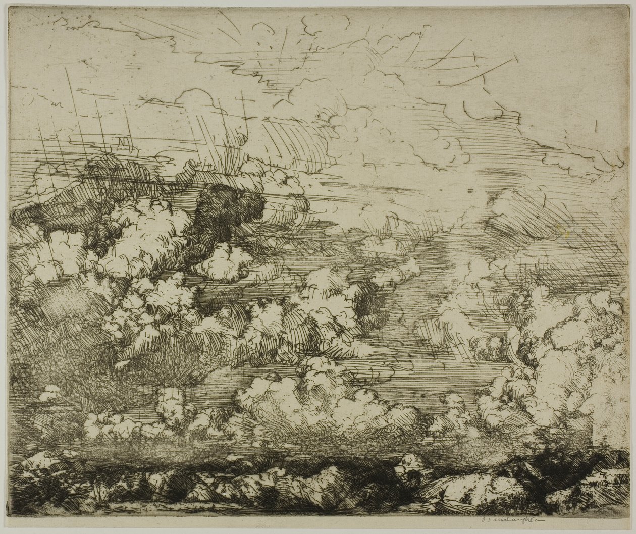 Au-dessus des montagnes, Suisse - Donald Shaw MacLaughlan