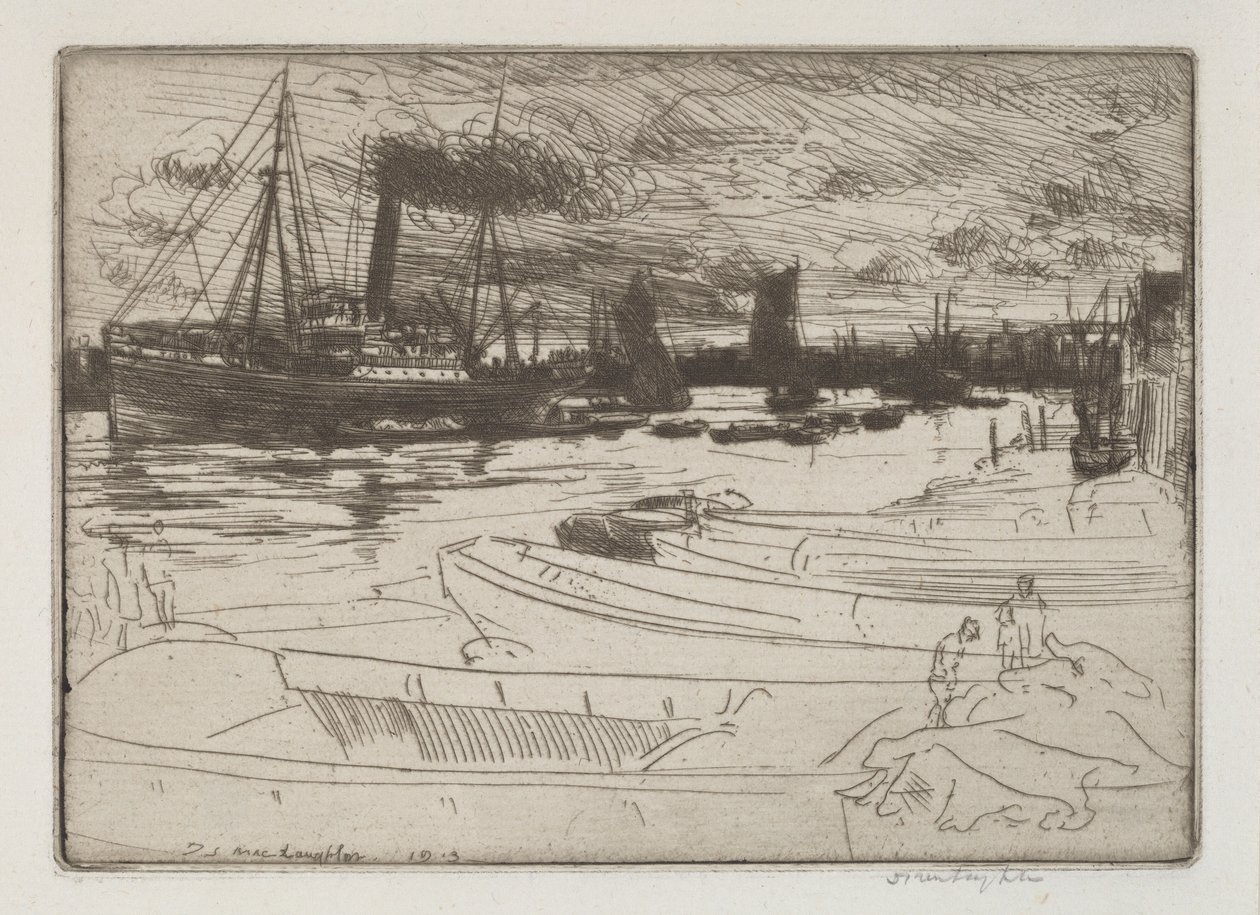 Lumière du soir - Donald Shaw MacLaughlan