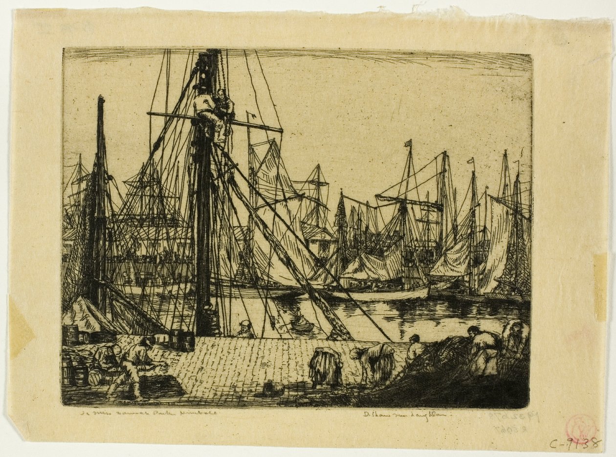 Bateaux de pêche, Boulogne-sur-Mer - Donald Shaw MacLaughlan