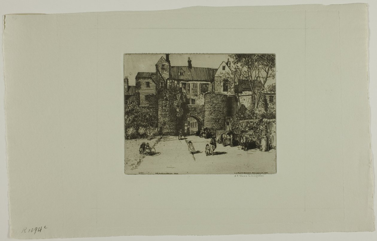 La Porte Gayole, Boulogne-sur-Mer - Donald Shaw MacLaughlan