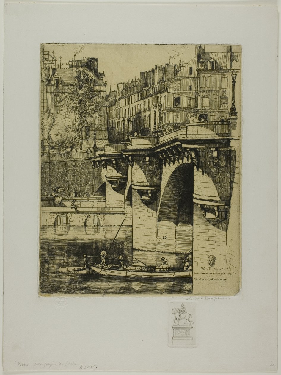 Le Pont Neuf, Paris - Donald Shaw MacLaughlan