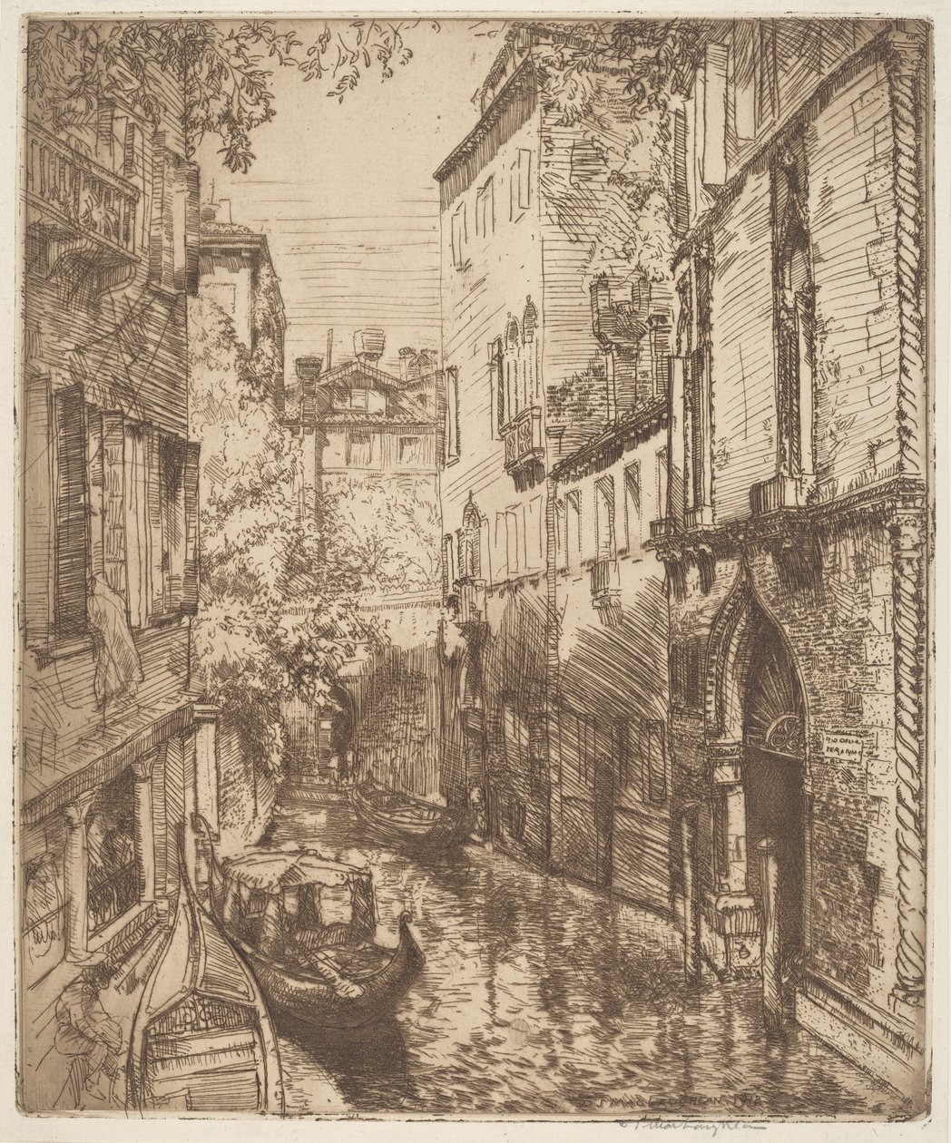 Rio delle Verona, Venise - Donald Shaw MacLaughlan