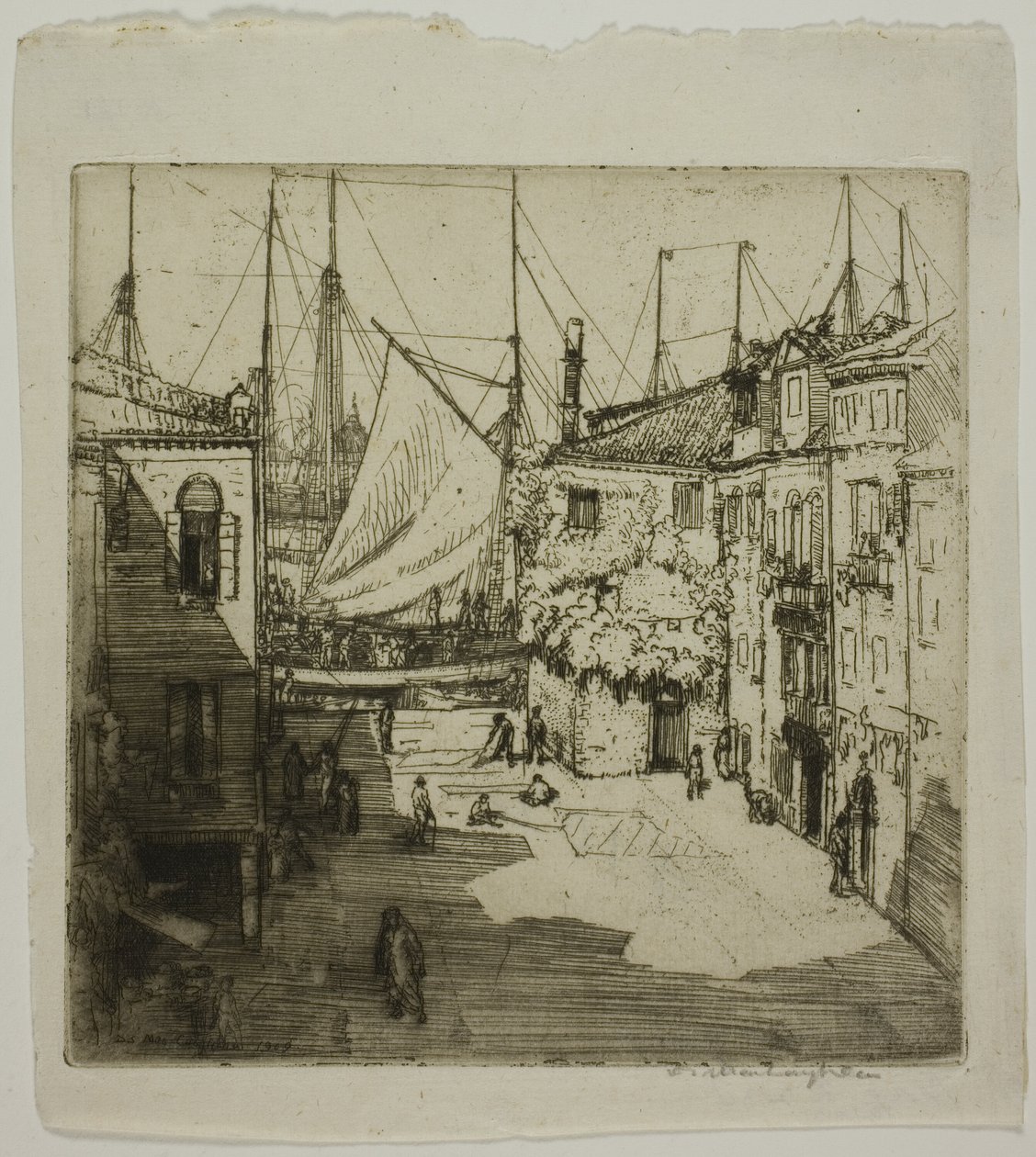 Chantier naval, Venise - Donald Shaw MacLaughlan