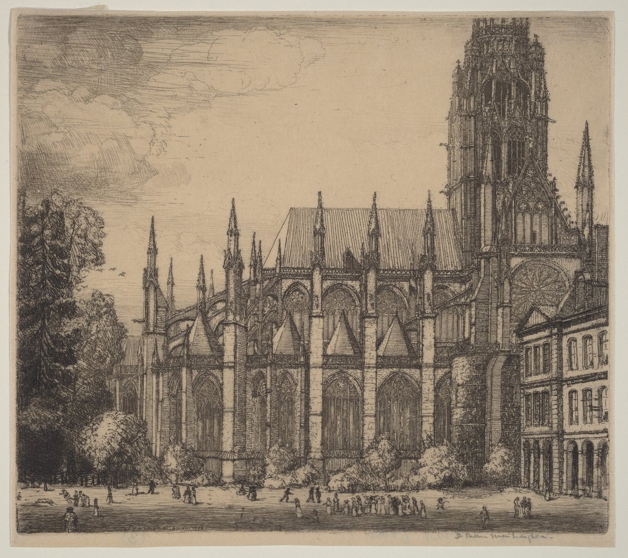 Saint-Ouen, Rouen - Donald Shaw MacLaughlan