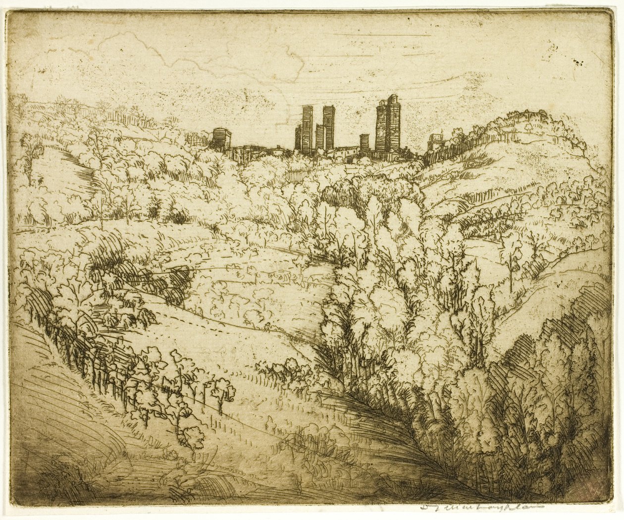 La ville sur la colline - Donald Shaw MacLaughlan