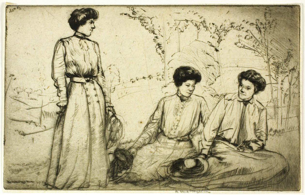 Trois filles - Donald Shaw MacLaughlan