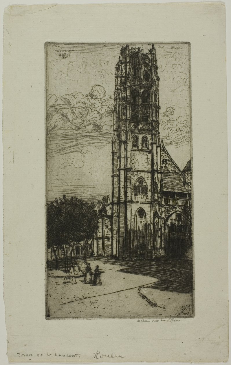 Tour Saint-Laurent, Rouen - Donald Shaw MacLaughlan