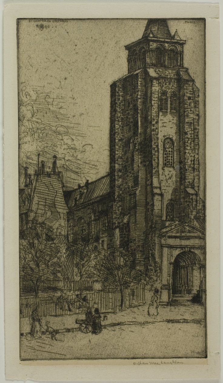 Tour de Saint-Germain-des-Prés - Donald Shaw MacLaughlan
