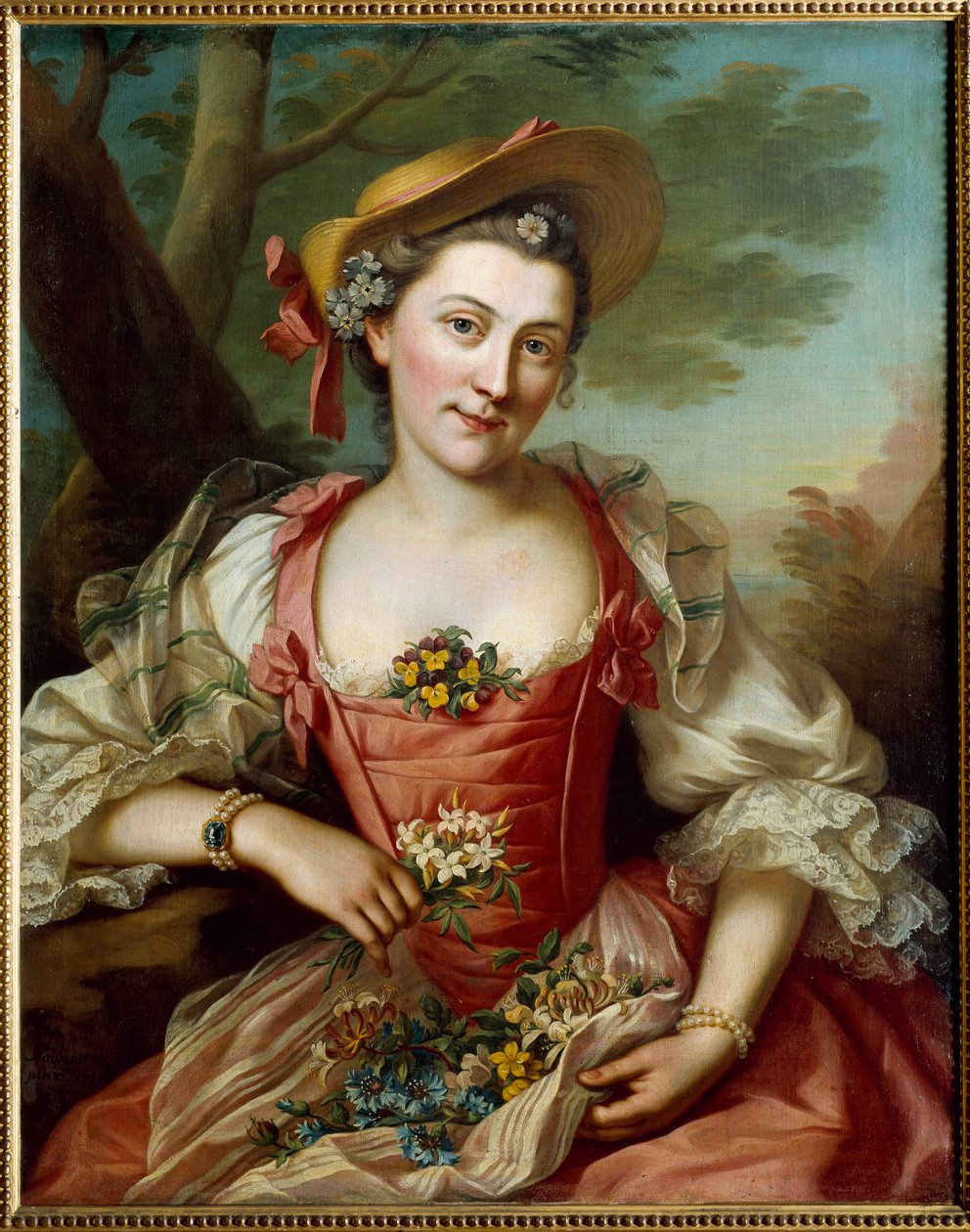 Portrait de femme - Donat Nonotte