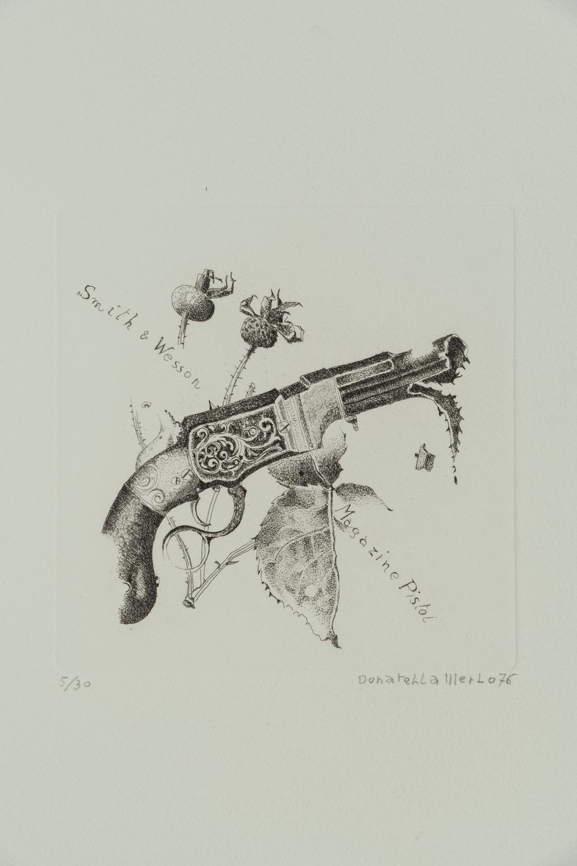 Pistolet à chargeur Smith et Wesson - Donatella Merlo