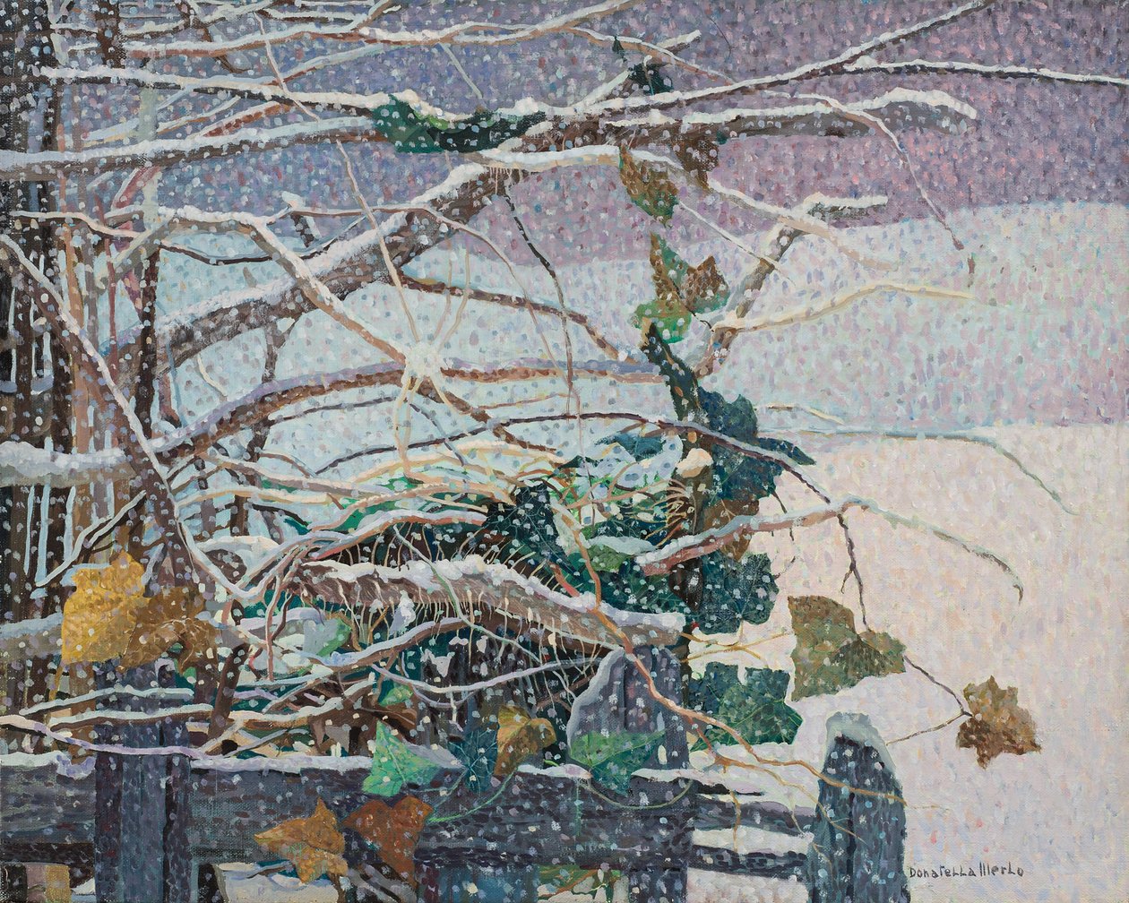 La neige tombe, c.1987 - Donatella Merlo