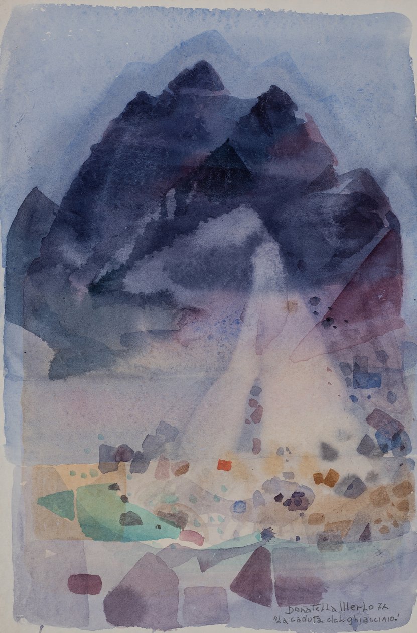 La chute du glacier - Donatella Merlo