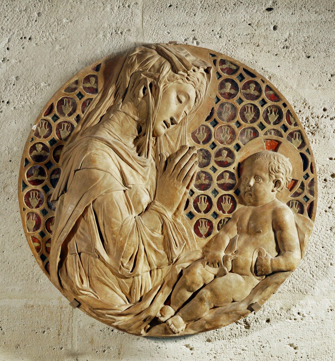 La Vierge adorant l