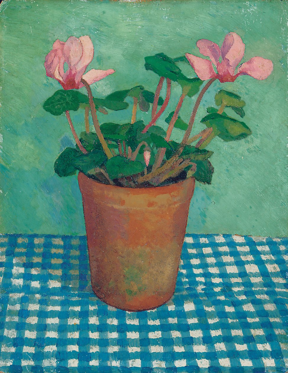 Cyclamen en pot - Dora Carrington